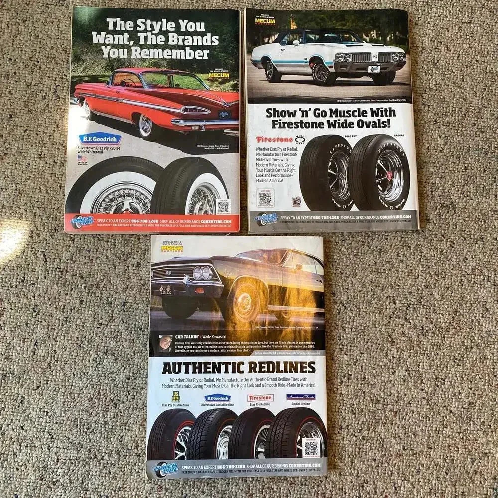 Vintage Hemmings Motor News Magazines 3 Pieces Lot - Picture 6 of 8